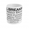 black pudding club full breakfast mug front mockup