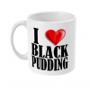 i love black pudding mug left side mockup