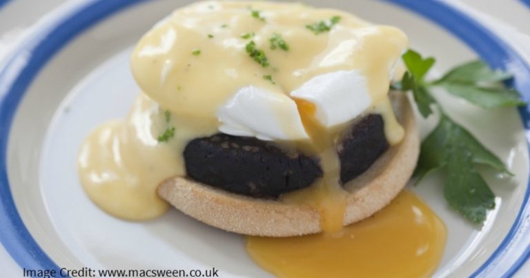 Black Pudding Eggs Benedict